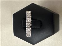 Anello Gioielleria Dossena  Donna in Oro bianco Diamante ANOR-113-253